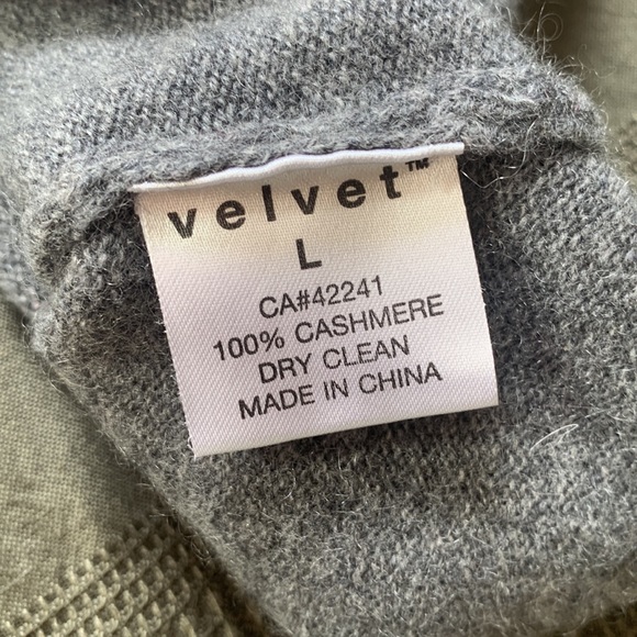 🐑 100% Cashmere Velvet Brand Top 🐑 - Picture 5 of 5